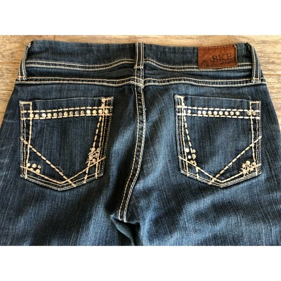 BKE Denim - BKE Buckle Starlite 27 denim capri jeans cropped